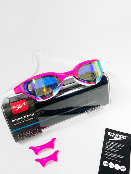 Окуляри для плавання Speedo Fastskin 3D Mirror Рожевий SP09 фото