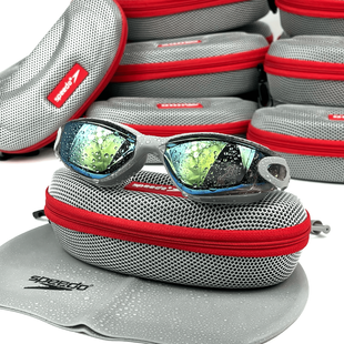 Окуляри для плавання Speedo AquaEar з берушами Сірі SP01 фото
