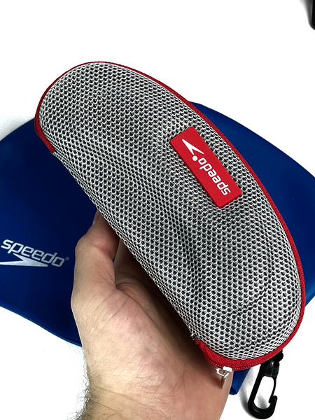 Окуляри для плавання Speedo AquaEar з берушами Сині SP02 фото