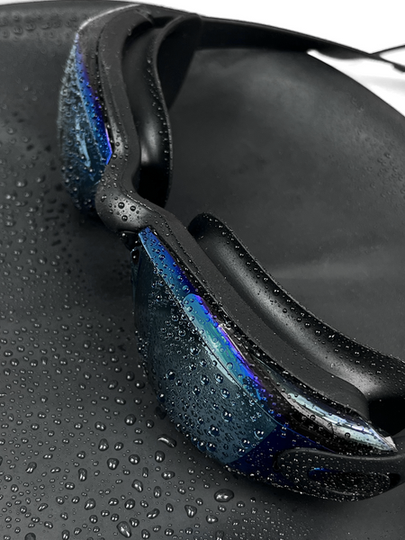 Окуляри для плавання Speedo AquaEar з берушами Чорні SP04 фото