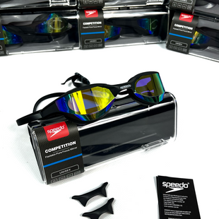 Окуляри для плавання Speedo Fastskin 3D Mirror Чорні SP001 фото