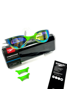 Окуляри для плавання Speedo Fastskin 3D Mirror Зелені SP002 фото