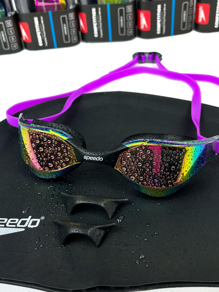 Окуляри для плавання Speedo Fastskin 3D Mirror Фіолетові SP003 фото