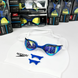 Окуляри для плавання Speedo Fastskin 3D Mirror Блакитні SP006 фото 3