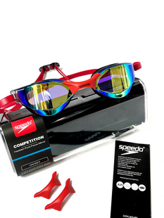 Окуляри для плавання Speedo Fastskin 3D Mirror Червоні SP07 фото