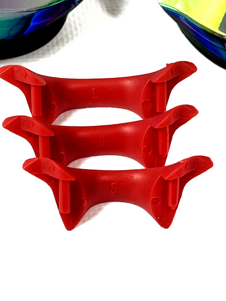 Окуляри для плавання Speedo Fastskin 3D Mirror Червоні SP07 фото