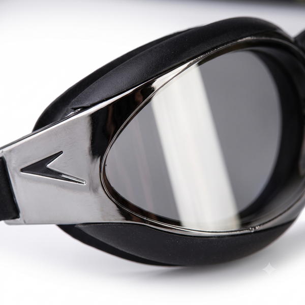 Окуляри для плавання Speedo Fastskin Hyper Elite Mirror +     шапочка Fastskin 3D Чорні SPHPEB фото