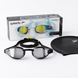 Окуляри для плавання Speedo Fastskin Hyper Elite Mirror +     шапочка Fastskin 3D Чорні SPHPEB фото 6