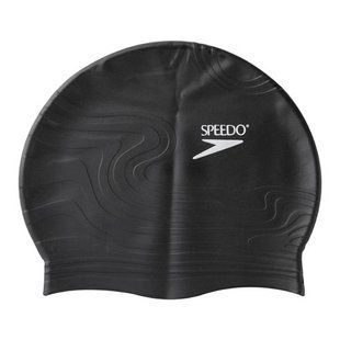 Шапочка для плавання Speedo Silicone 3d M-L Чорна SPC0010 фото