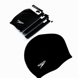 Шапочка для плавання Speedo Silicone 3d M-L Чорна SPC001 фото