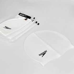 Шапочка для плавання Speedo Silicone 3d M-L Біла SPC002 фото