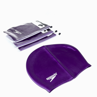 Шапочка для плавання Speedo Silicone 3d M-L Фіолетова SPC004 фото