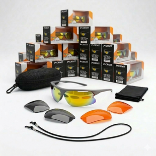 Спортивні окуляри Crivit Pro Grey Matte зі змінними лінзами CrGoG3 фото