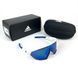 Спортивні сонцезахисні окуляри Adidas SP0076 Синьо-Білі SP0071BLW фото 3