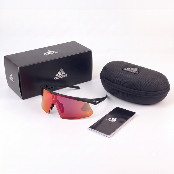 Спортивні сонцезахисні окуляри Adidas SP0106 02L Рубін SP010602L фото