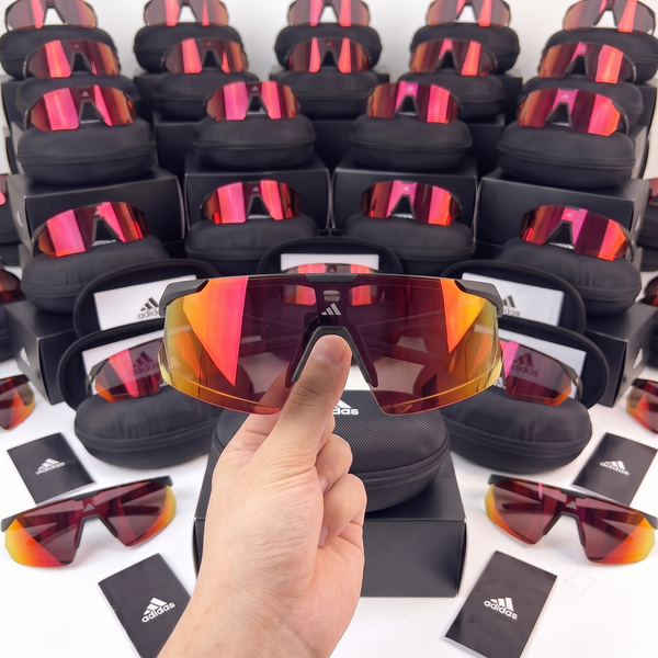 Спортивні сонцезахисні окуляри Adidas SP0106 02L Рубін SP010602L фото